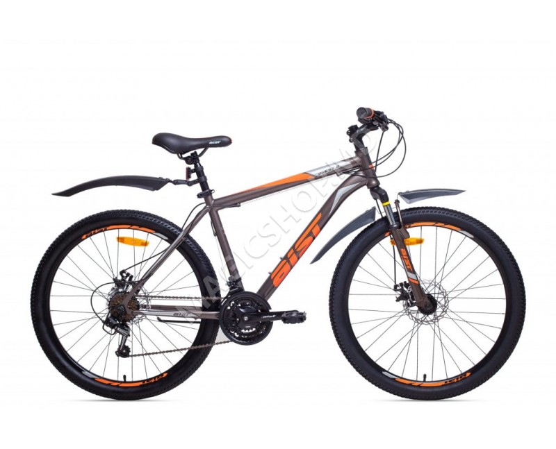 Bicicleta Aist Quest Disk gri, portocaliu